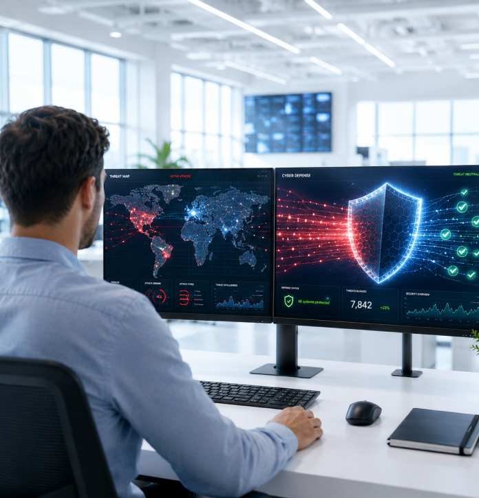 Cyber security monitoring workstation