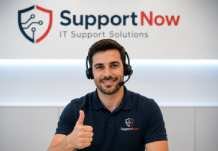 IT support frequently asked questions illustration