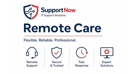 Remote care package illustration
