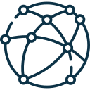 Global network icon