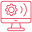 Remote working icon